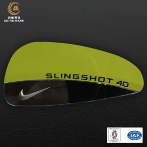 Professional Design China Electroplating Metal Nickel Label with Custom Logo,Customized Thin Electroformed Nickel