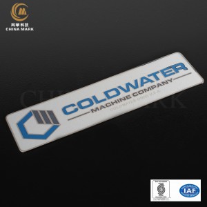 China Cheap price stainless steel plate model metal hand plate processing customization badge