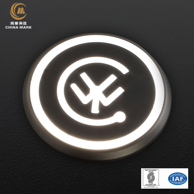 Professional China Logo Plates -
Custom metal name plates,Nameplate for earphone | CHINA MARK – Weihua detail pictures