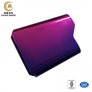 New Arrival China China Aluminum Gradient Cigarette Housing, High Polishing Anodized Case