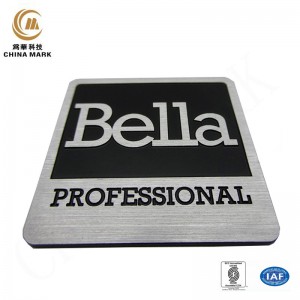 Brushed nameplate,Socks custom logo | WEIHUA