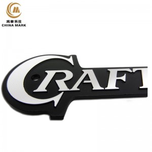 Custom aluminum nameplates,High polished diamond cutting nameplate | WEIHUA