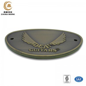 Custom metal name badges,Diecasting plating nameplate | WEIHUA