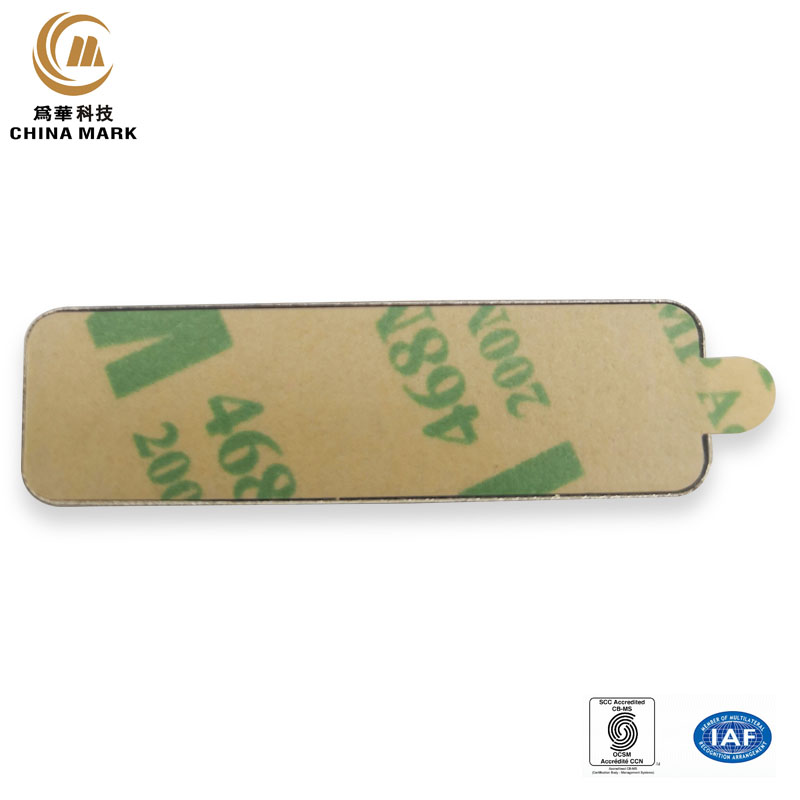 Wholesale Brass Nameplate -
Electroformed nickel nameplate for use on eyeglass frames | CHINA MARK – Weihua detail pictures