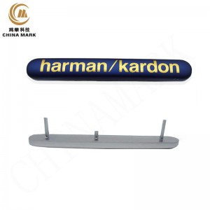 Product nameplate,Sandblasting anodized nameplate | WEIHUA