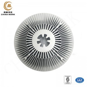 Round heat sink extrusion,Computer CPU heatsink | WEIHUA