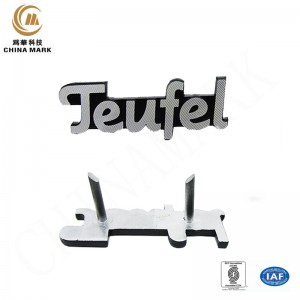 Aluminium name plate,High polished diamond cutting sound nameplate | WEIHUA
