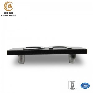 Wholesale Discount China Factory Custom Raised Logo Metal Die Casting Alloy Logo Plate, Industrial Nameplates