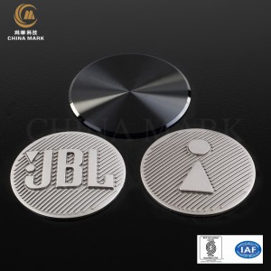 Custom aluminum nameplates,Nameplate for speaker | CHINA MARK