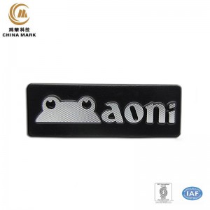 2020 China New Design China Metal Tag Label Maker Aluminum diamond cut logo