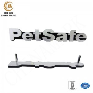 Metal nameplate, High polished diamond cutting pet nameplate | WEIHUA